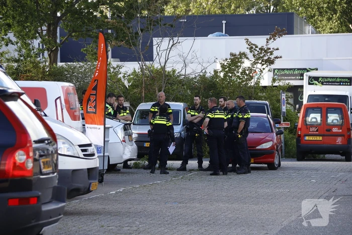 Politieonderzoek op bedrijventerrein