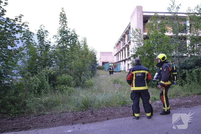 Flinke rookontwikkeling bij afvalbrand