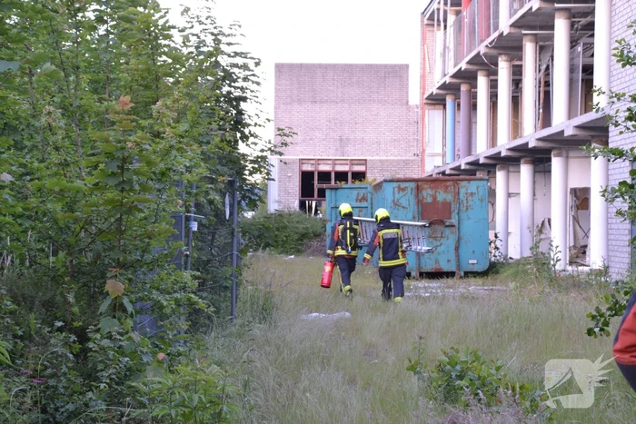 Flinke rookontwikkeling bij afvalbrand