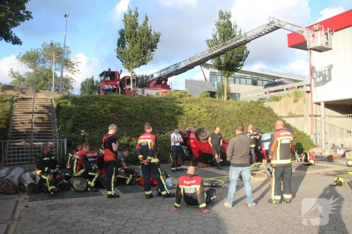 Brandweer oefent grote hulpverlening-scenario