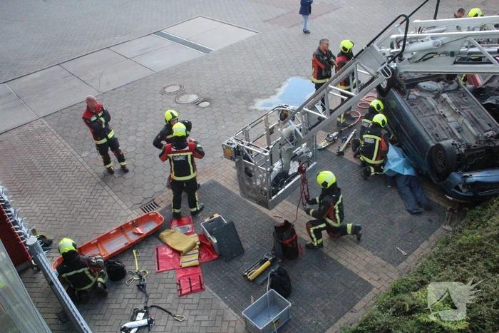 Brandweer oefent grote hulpverlening-scenario