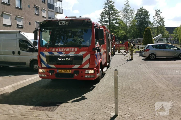 Dakdekker veroorzaakt brand bij werkzaamheden