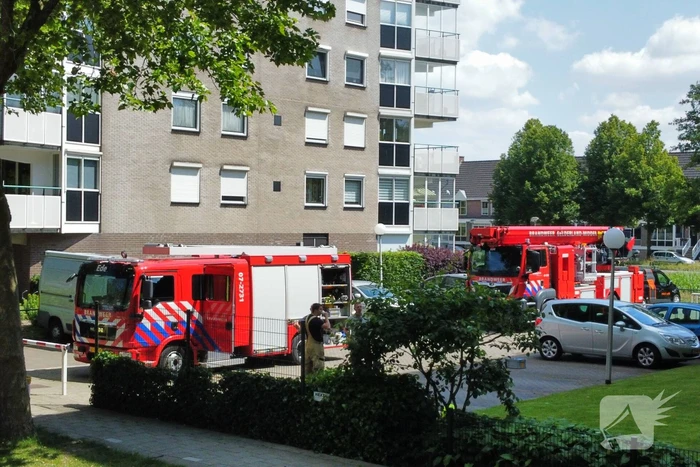 Dakdekker veroorzaakt brand bij werkzaamheden