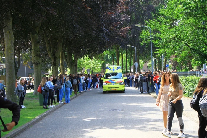 Philips van Horne school ontruimd vanwege brand