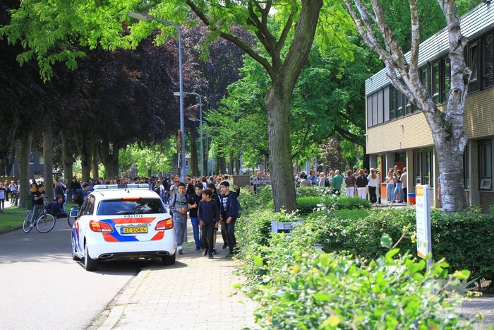 Philips van Horne school ontruimd vanwege brand