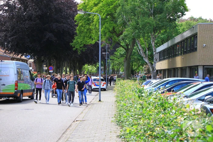 Philips van Horne school ontruimd vanwege brand