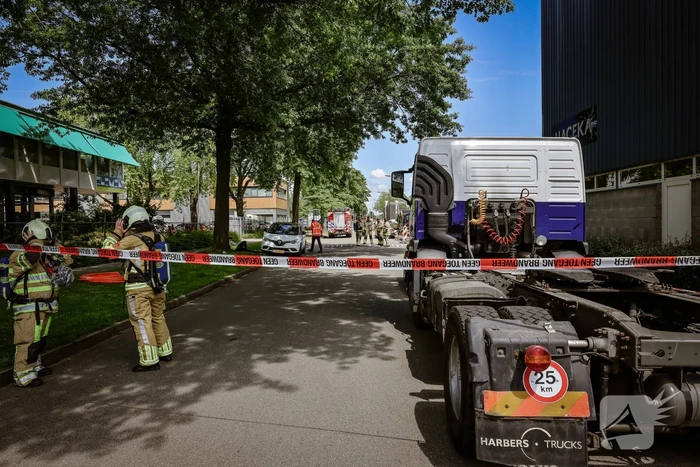 Gasleiding geraakt bij graafwerkzaamheden