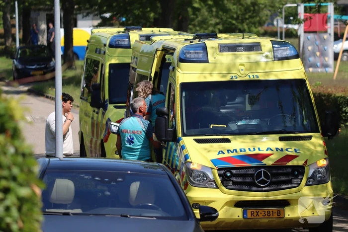 Persoon gewond na val van steiger