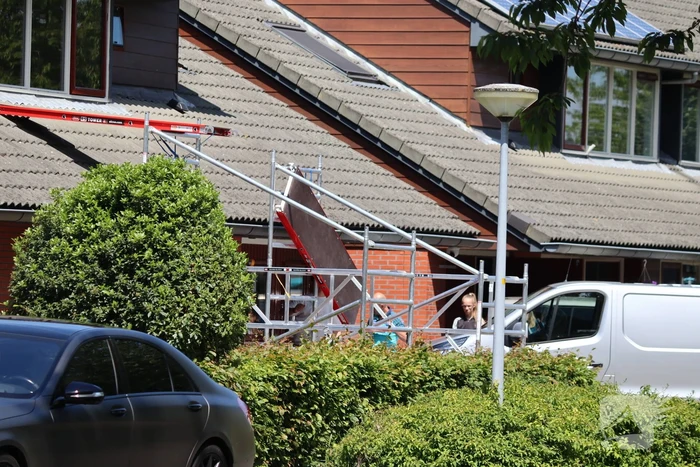 Persoon gewond na val van steiger