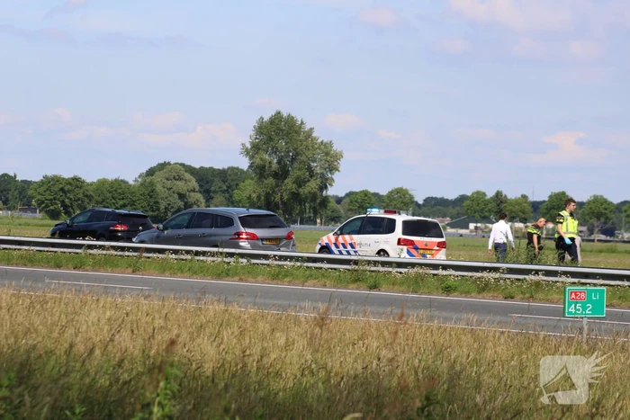Kop-staart aanrijding zorgt voor flinke vertraging