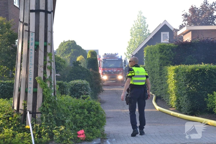 Flinke rookontwikkeling bij brand