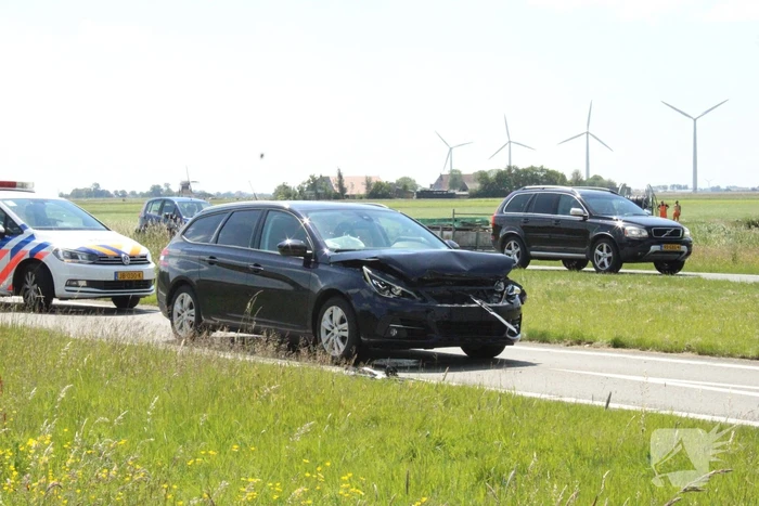 Meerdere voertuigen betrokken bij aanrijding