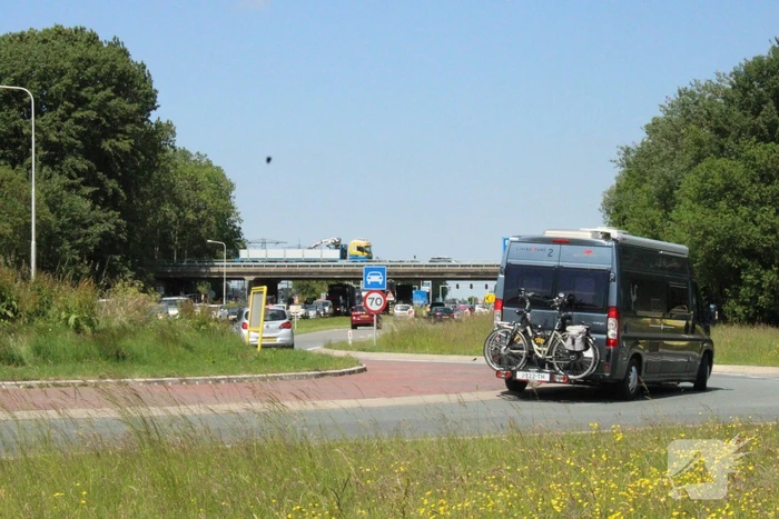Meerdere voertuigen betrokken bij aanrijding