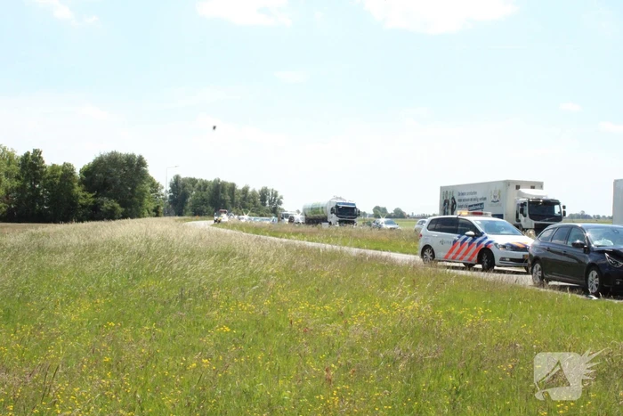 Meerdere voertuigen betrokken bij aanrijding