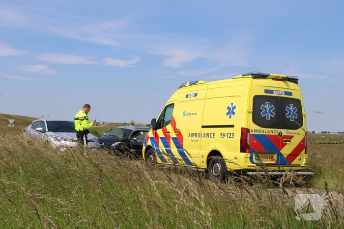 Persoon gewond bij verkeersongeval