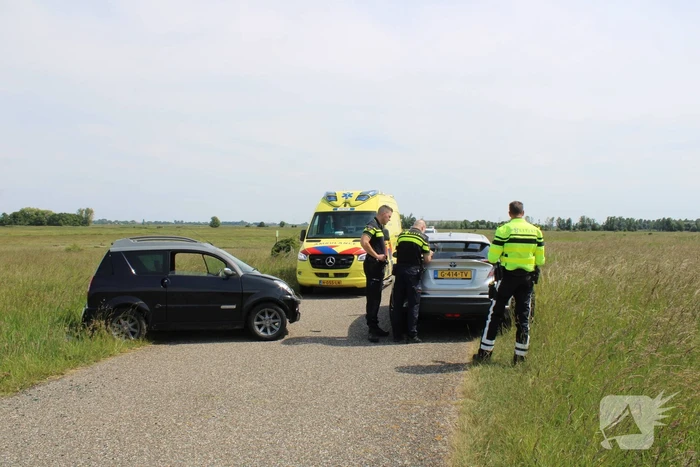Persoon gewond bij verkeersongeval