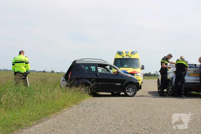 Persoon gewond bij verkeersongeval