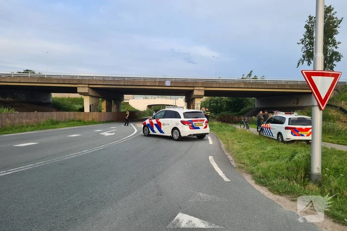 Bestuurder aangehouden na eenzijdig ongeval