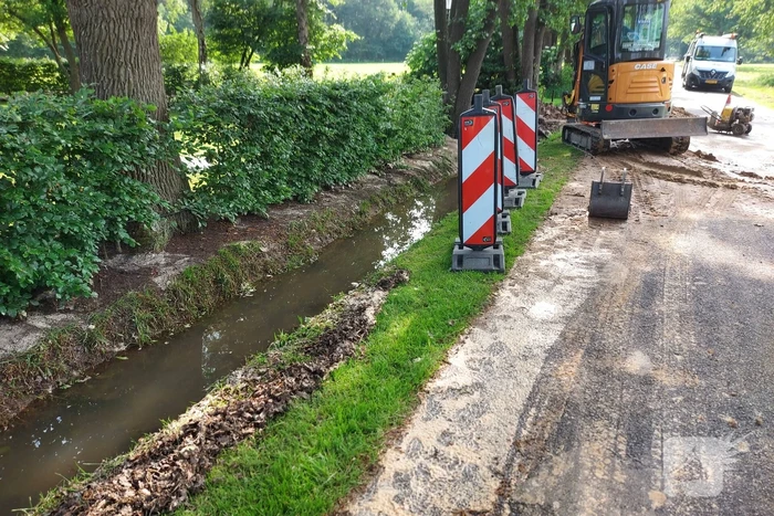 Reparatiewerkzaamheden na leidingbreuk