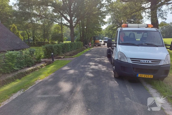 Reparatiewerkzaamheden na leidingbreuk