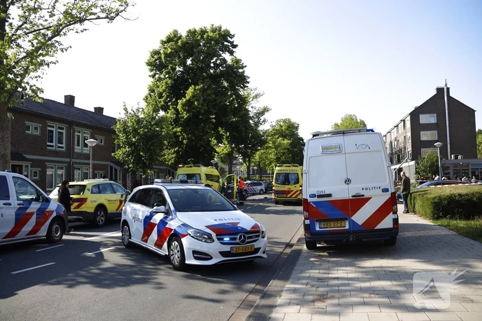 Scooterrijder en fietser gewond bij botsing
