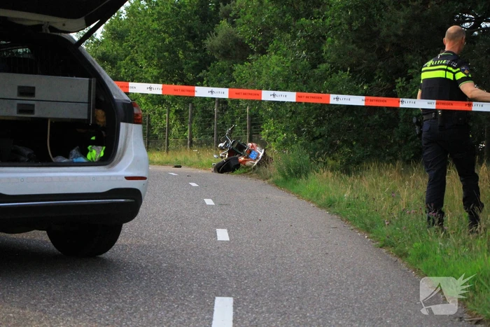 Traumahelikopter landt voor ongeval