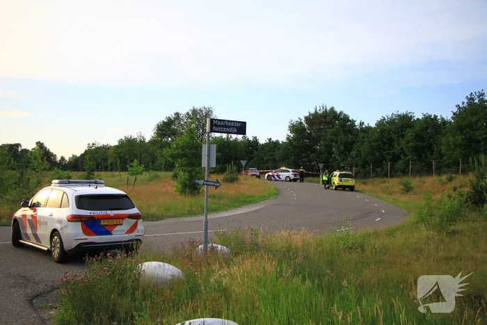 Traumahelikopter landt voor ongeval