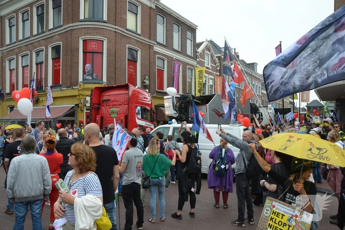 Boeren en burgers voeren actie