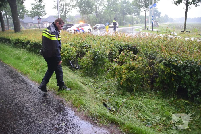 Automobilist aangehouden na eenzijdig ongeval