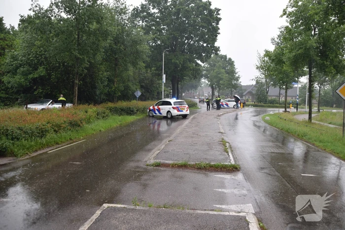 Automobilist aangehouden na eenzijdig ongeval
