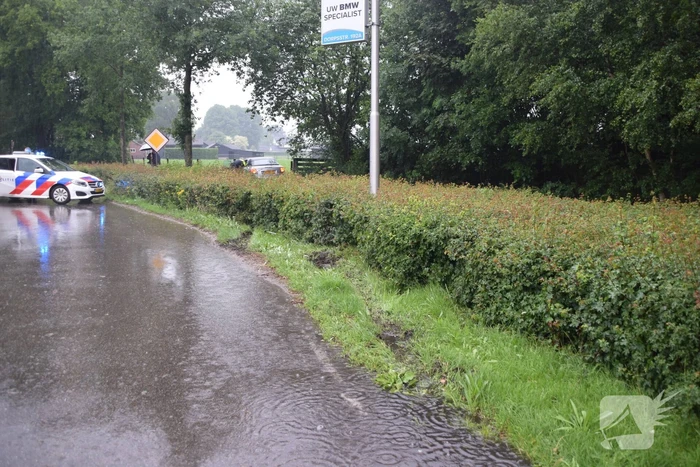 Automobilist aangehouden na eenzijdig ongeval