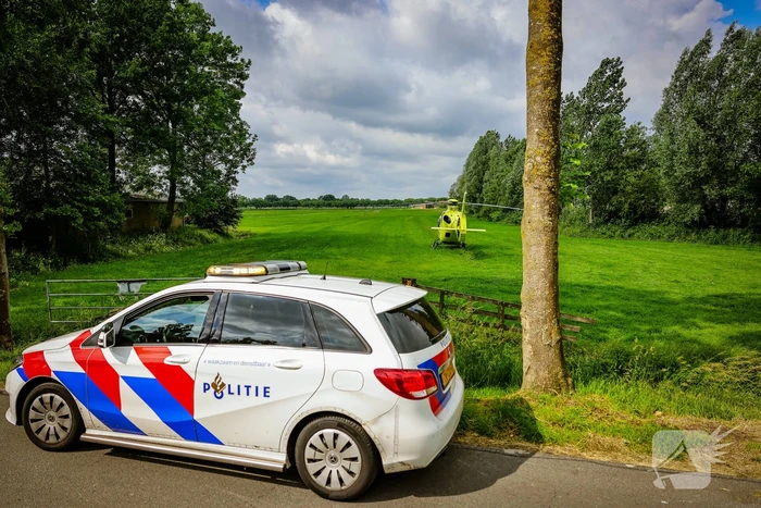 Man zwaargewond geraakt in woning