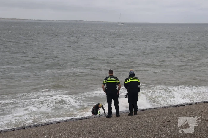Hulpdiensten groots ingezet voor zwemmer
