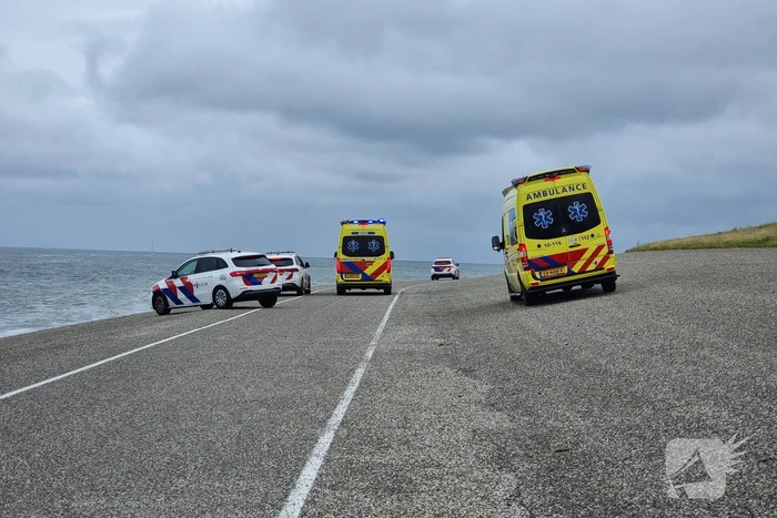 Hulpdiensten groots ingezet voor zwemmer
