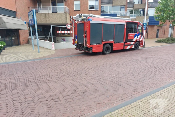 Brand in parkeergarage snel onder controle
