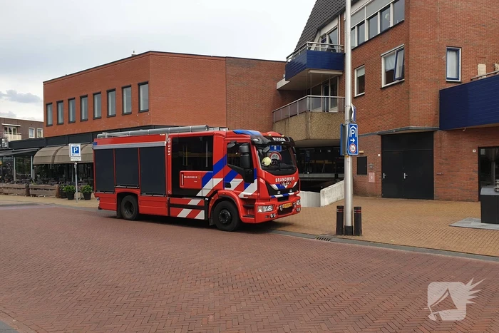 Brand in parkeergarage snel onder controle