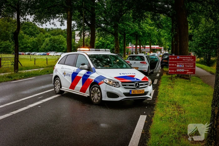 Drie personenwagens betrokken bij kop-staart botsing