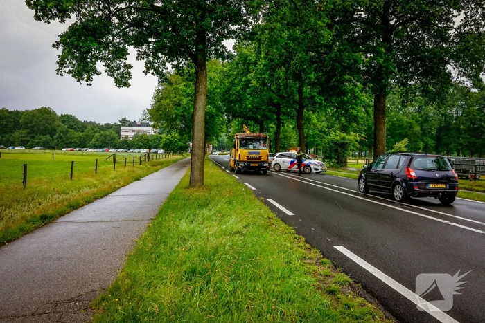 Drie personenwagens betrokken bij kop-staart botsing