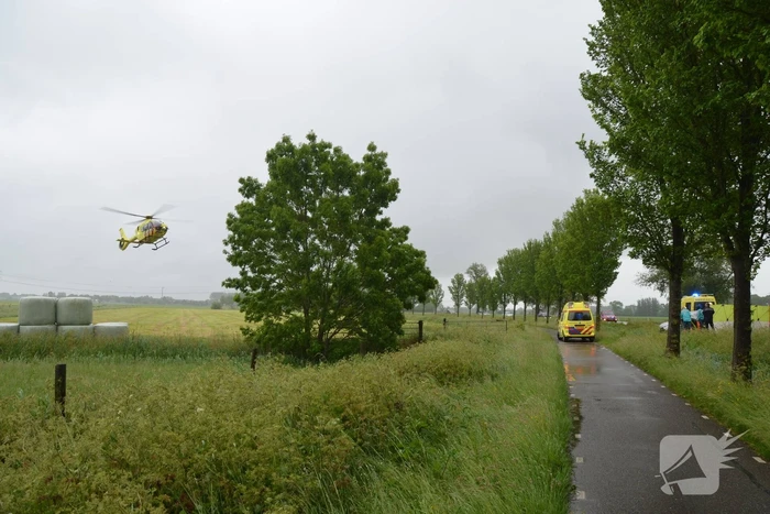 Persoon gewond na ernstig ongeval