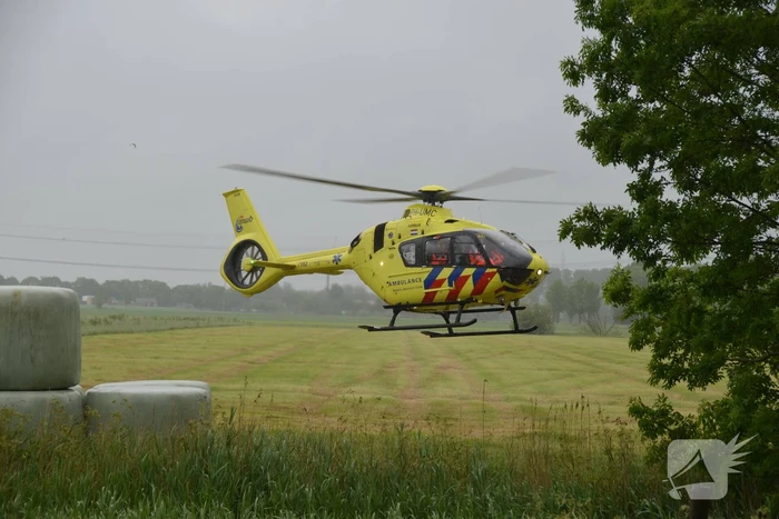 Persoon gewond na ernstig ongeval