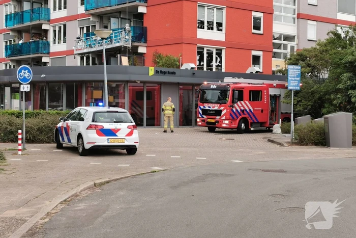 Rook in appartement door aangebrand broodje in magnetron