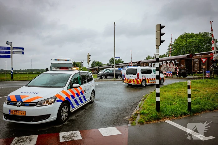Wagon Ponlijn gekanteld