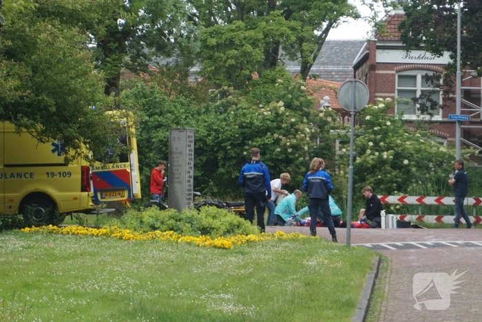 Scooterrijder gewond bij botsing met auto