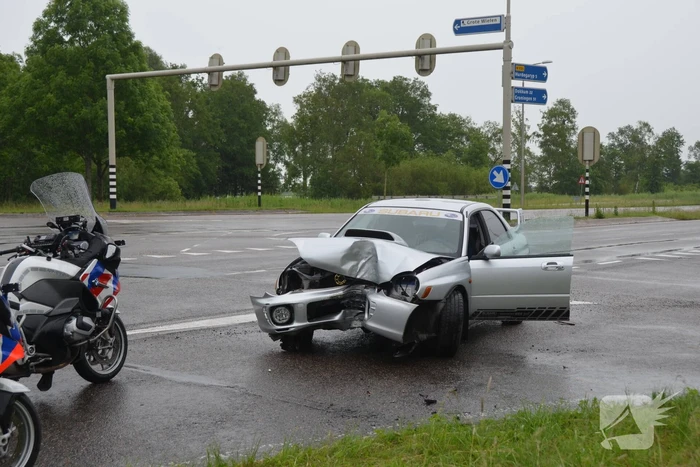 Persoon gewond bij eenzijdig ongeval