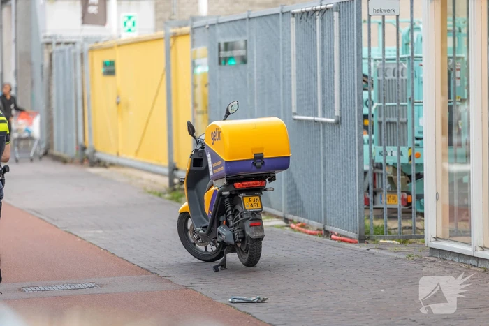 Scooterrijder gewond bij aanrijding