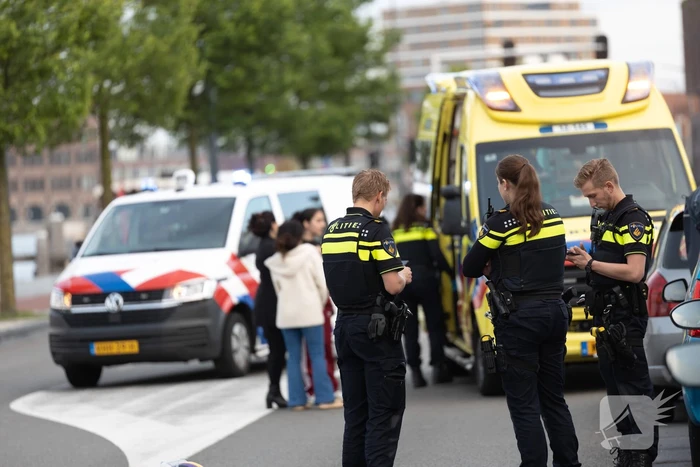 Scooterrijder gewond bij aanrijding