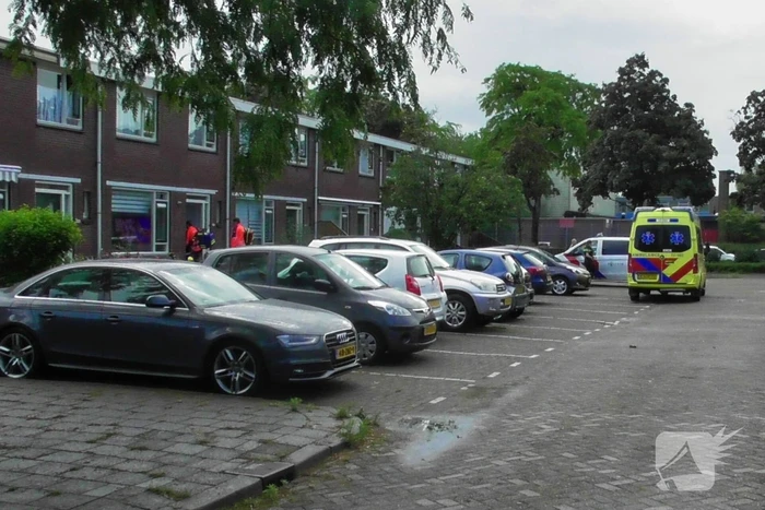 Traumahelikopter landt voor incident in woning