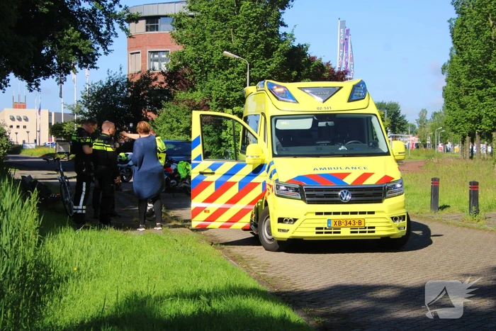 Fietser gewond bij aanrijding met auto