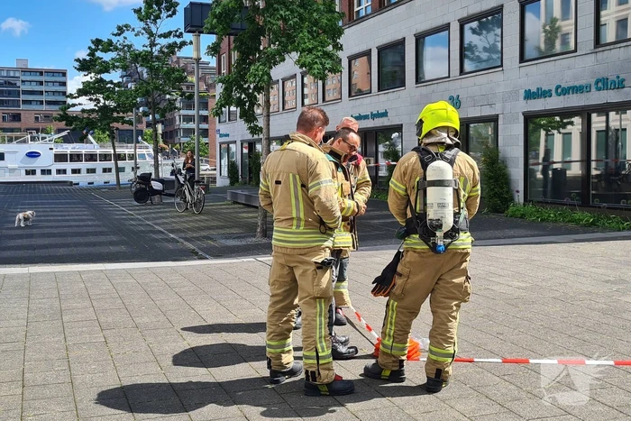Brandweer doet onderzoek naar onbekende vloeistof