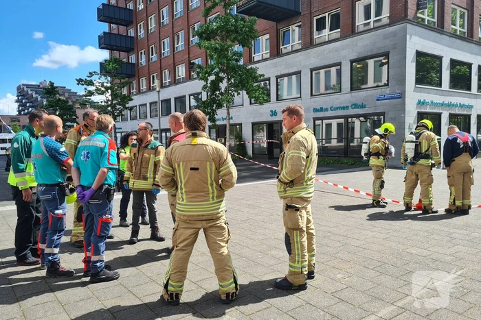 Brandweer doet onderzoek naar onbekende vloeistof